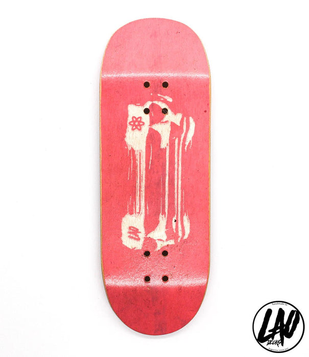 Lao pink fingerboard deck - Caramel Fingerboards - Fingerboard store