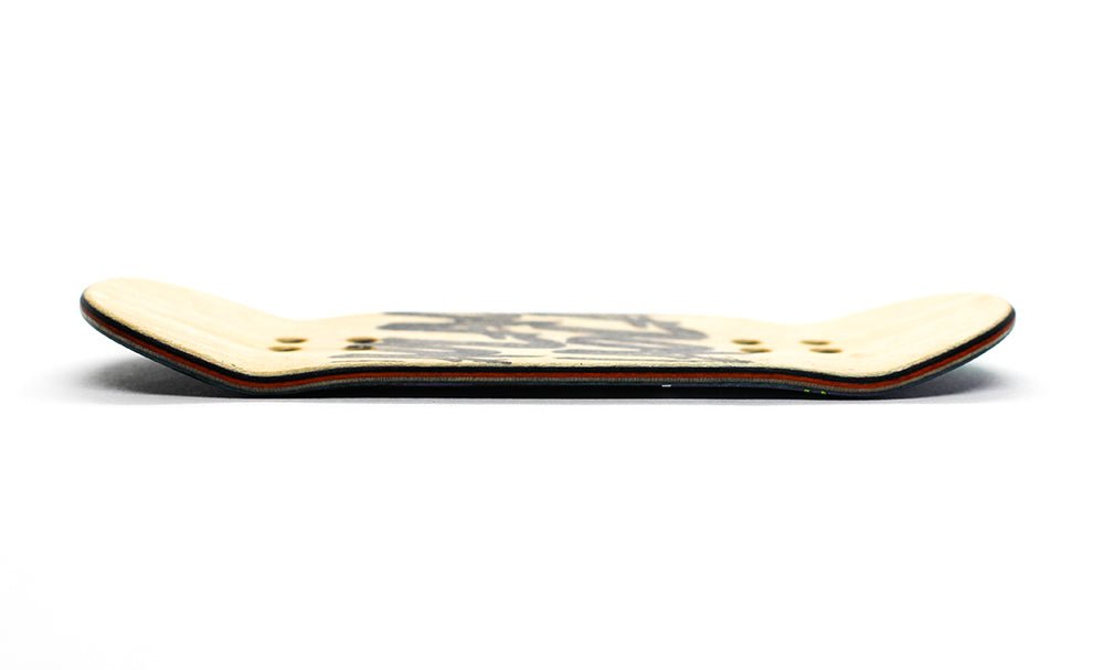 Lao thinker fingerboard deck 34mm - Caramel Fingerboards - Fingerboard store