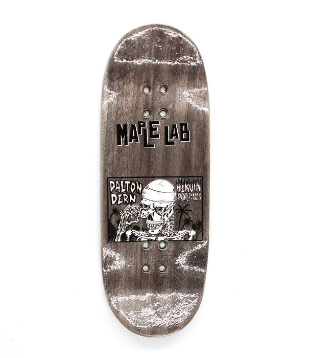 Maple Lab Dalton Dern - Skelleton fingerboard deck 34mm - Caramel Fingerboards - Fingerboard store