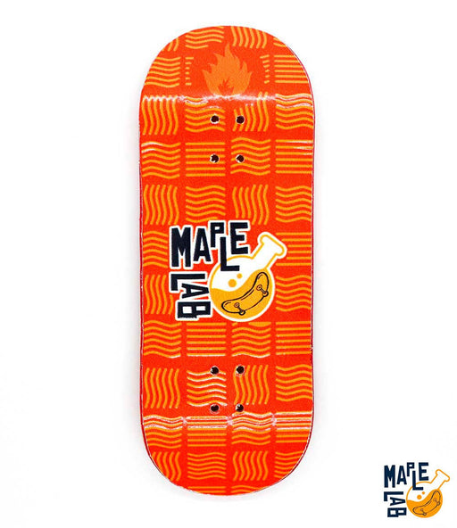 Maple Lab fire fingerboard deck 35mm - Caramel Fingerboards - Fingerboard store