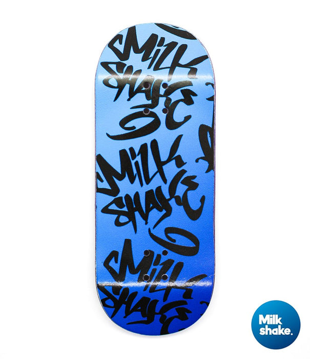 Milkshake electric blue fingerboard deck 36mm - Caramel Fingerboards - Fingerboard store