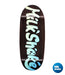 Milkshake green/blue logo fingerboard deck 34mm - Caramel Fingerboards - Fingerboard store