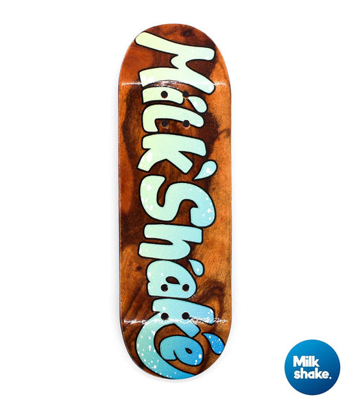 Milkshake pepperwood edition fingerboard deck 29mm - Caramel Fingerboards - Fingerboard store