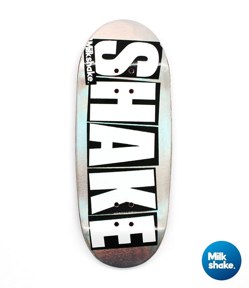 Milkshake silver shake fingerboard deck 34mm - Caramel Fingerboards - Fingerboard store