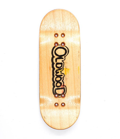 Oldwood Dedos en la Playa fingerboard deck 34mm - Caramel Fingerboards - Fingerboard store