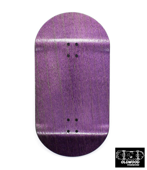 Oldwood x Caramel grape fingerboard deck 50mm - Caramel Fingerboards - Fingerboard store