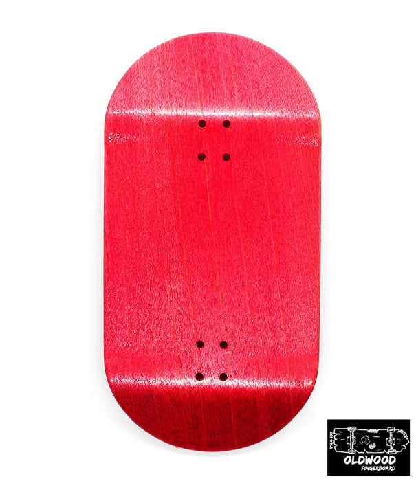 Oldwood x Caramel pink fingerboard deck 50mm - Caramel Fingerboards - Fingerboard store