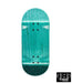 Oldwood x Caramel turquoise mini deck 34mm - Caramel Fingerboards - Fingerboard store