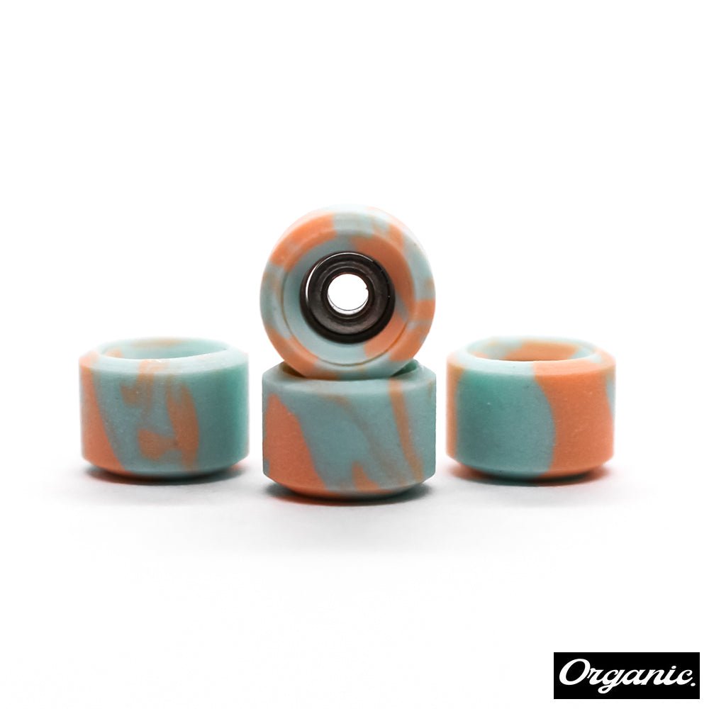 Fingerboard store - Organic swirl fingerboard wheels — Caramel ...