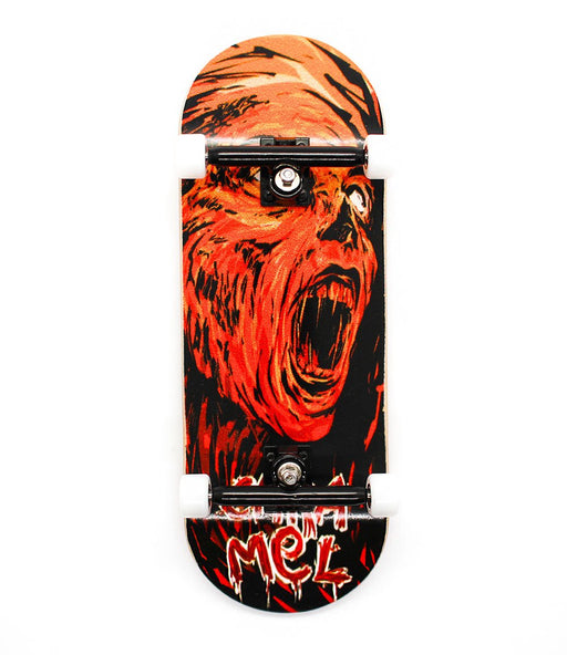 Red monster complete fingerboard 34mm - Caramel Fingerboards - Fingerboard store