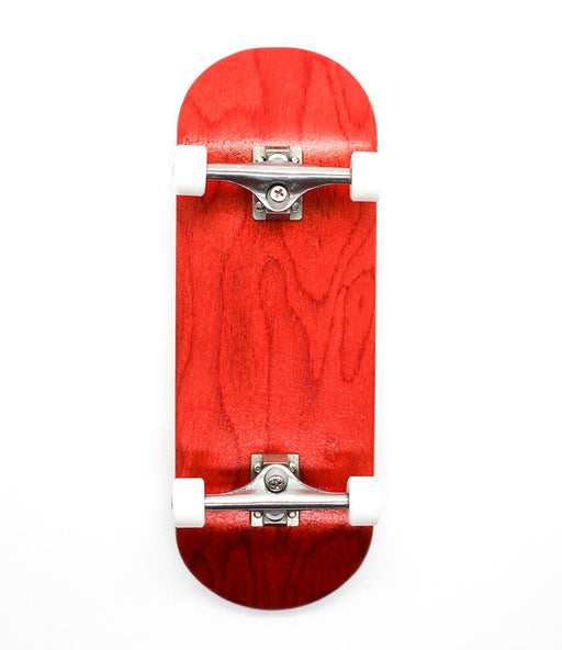 Retro x Caramel red blank complete fingerboard 33mm - Caramel Fingerboards - Fingerboard store