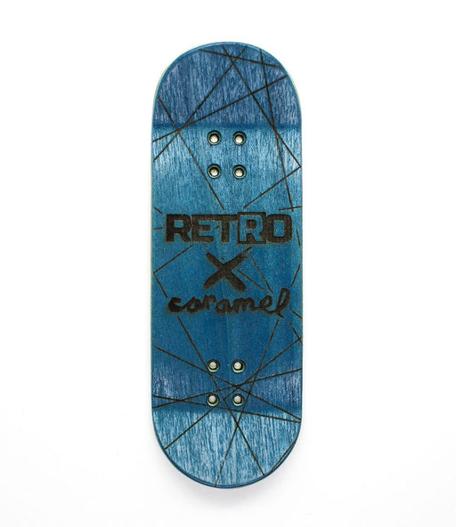 Retro x Caramel scary skull fingerboard deck 33.5mm - Caramel Fingerboards - Fingerboard store