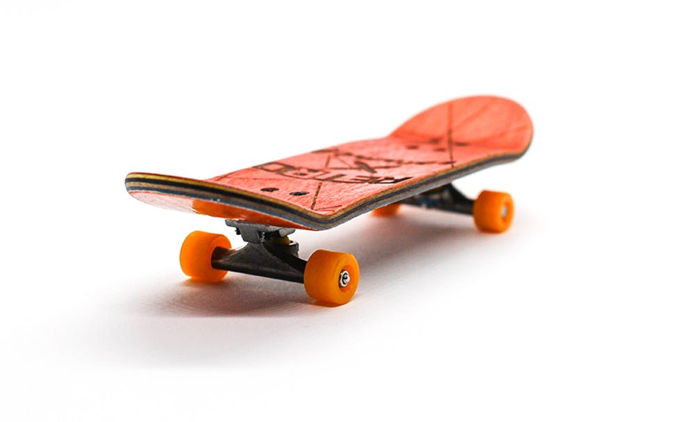 Retro x Caramel snake complete fingerboard 29mm - Caramel Fingerboards - Fingerboard store