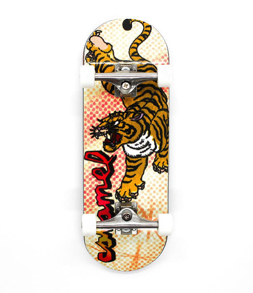 Retro x Caramel tiger complete fingerboard 32mm - Caramel Fingerboards - Fingerboard store