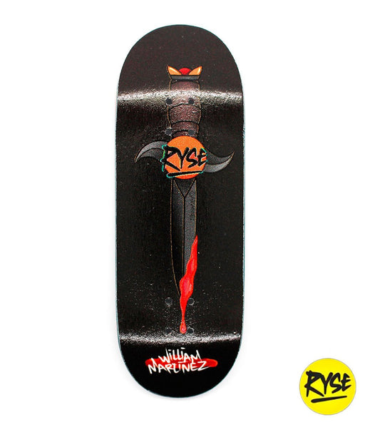 Ryse pro model William Martinez fingerboard deck 32.5mm - Caramel Fingerboards - Fingerboard store