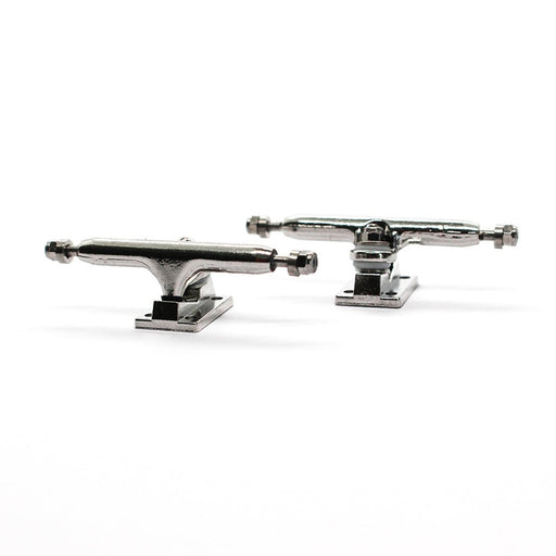 Silver pro standard fingerboard trucks - Caramel Fingerboards - Fingerboard store