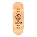 Street Fb red blank deck 33mm - Caramel Fingerboards - Fingerboard store