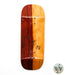 Von Zehos light and dark brown deck 34mm - Caramel Fingerboards - Fingerboard store