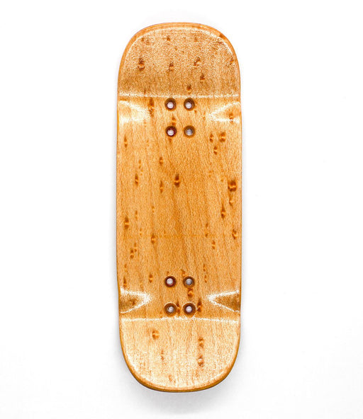 Von Zehos light and dark brown deck 34mm - Caramel Fingerboards - Fingerboard store