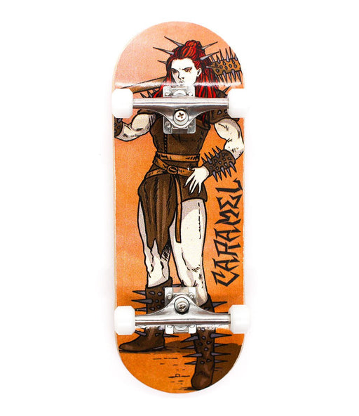 Warrior woman complete fingerboard 34mm - Caramel Fingerboards - Fingerboard store