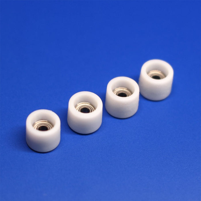 White Caramel custom wheels - Caramel Fingerboards - Fingerboard store