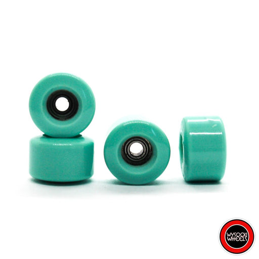 Wysocki forrest green basic wheels 7.3mm - Caramel Fingerboards - Fingerboard store