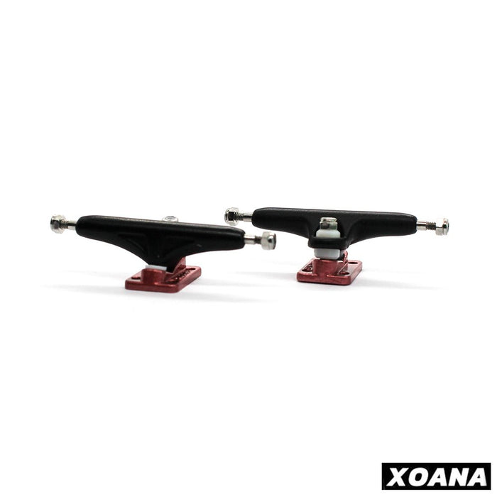 Xoana black/clear purple fingerboard trucks 33mm - Caramel Fingerboards - Fingerboard store