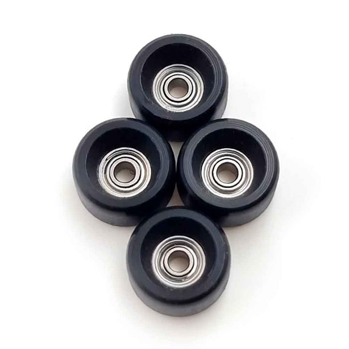 Black Flashbone '75ers' pro wheels 7.5mm - CARAMEL FINGERBOARDS