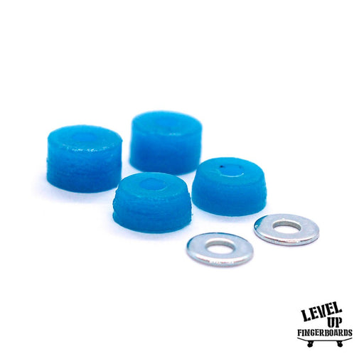 Harbor blue Level Up handboard bushings - CARAMEL FINGERBOARDS