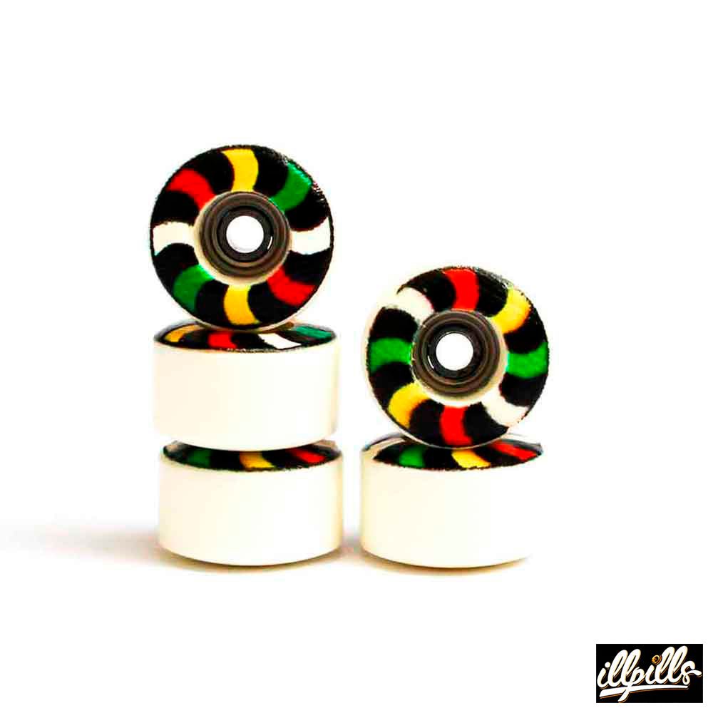 Fingerboard Store - Dirty Illpills fingerboard wheels — Caramel