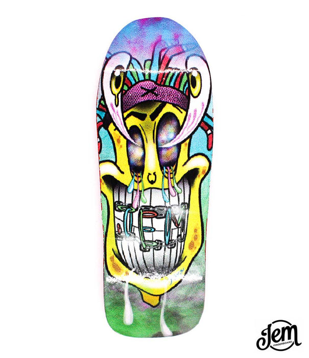 Jem teeths deck 33mm - CARAMEL FINGERBOARDS