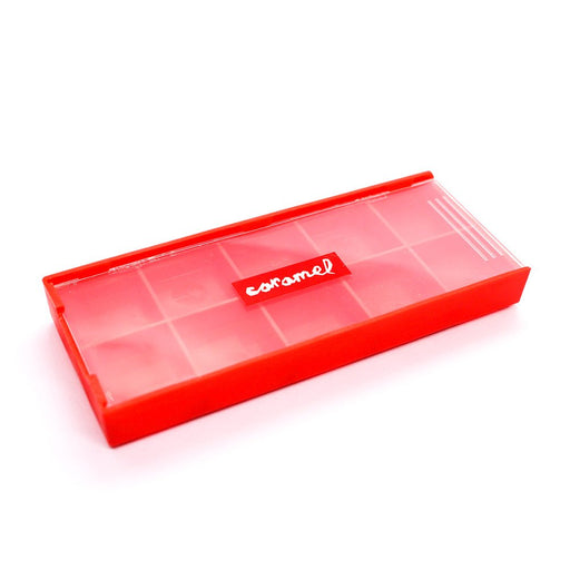 Red small organizing box - CARAMEL FINGERBOARDS