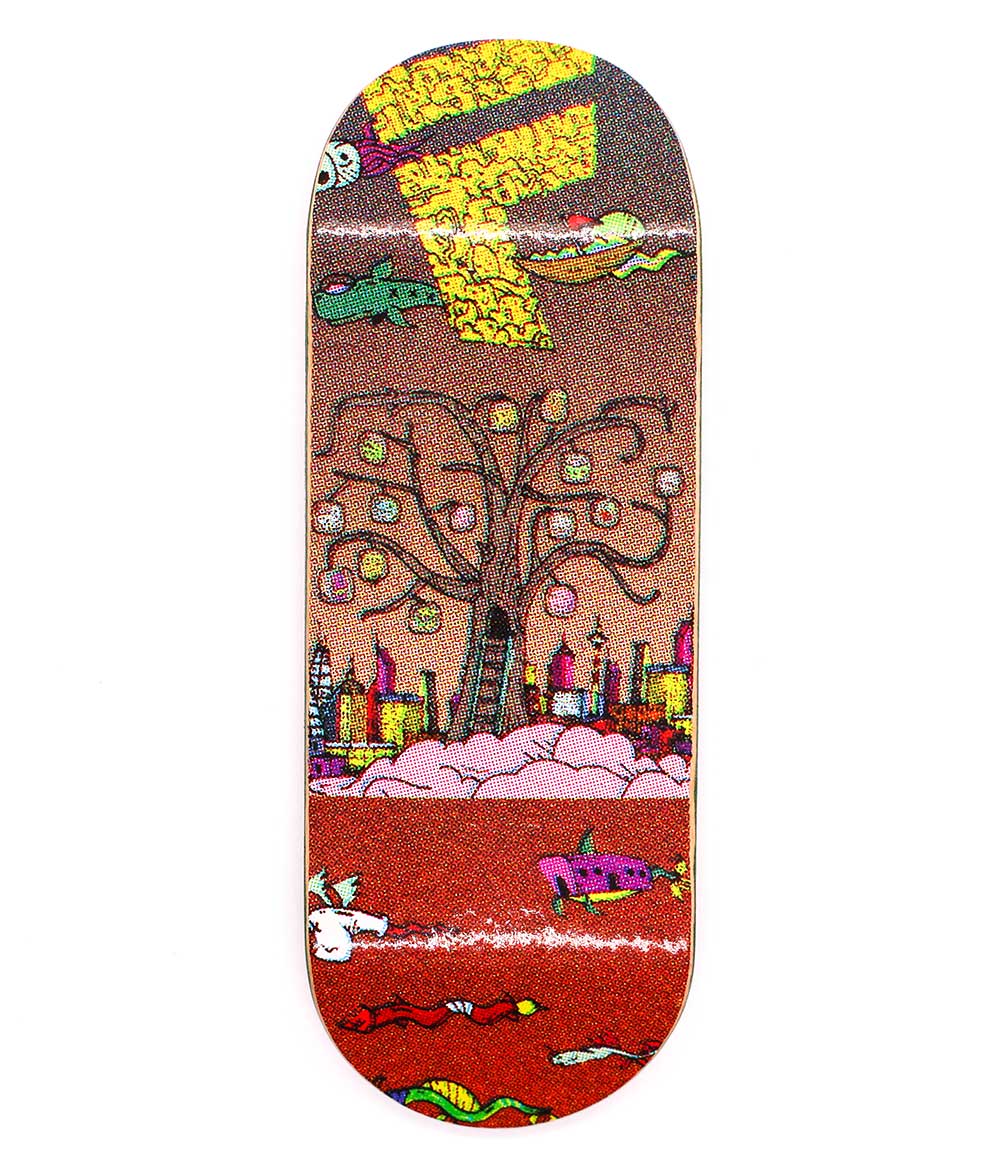 fingerboard store - Tree Fyre fingerboard deck 34mm — Caramel ...